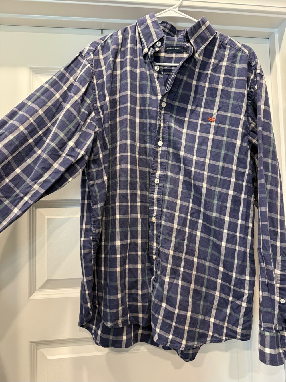 Southern Marsh Plaid Button-Down Shirt